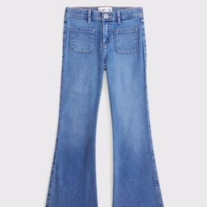 Girl Flared blue Jeans